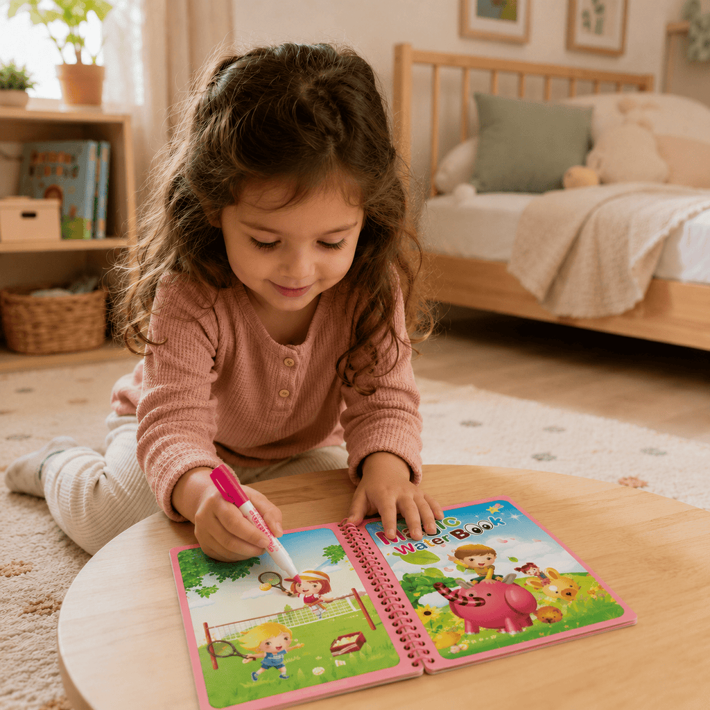 Montessoriland Montessori-Wassermalbuch mit Sportmotiven