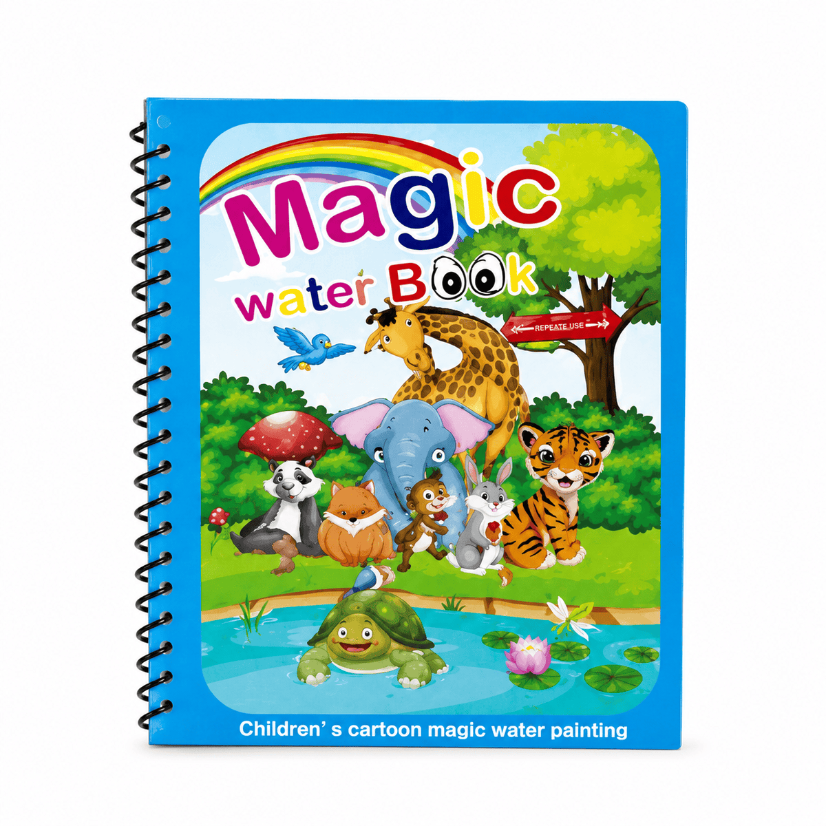 Montessoriland Montessori-Wassermalbuch mit Tiermotiven