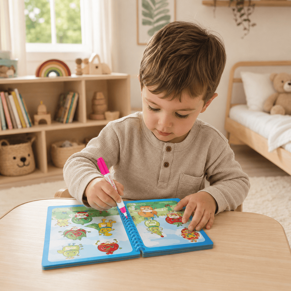 Montessoriland Montessori-Wassermalbuch mit Tiermotiven Bild