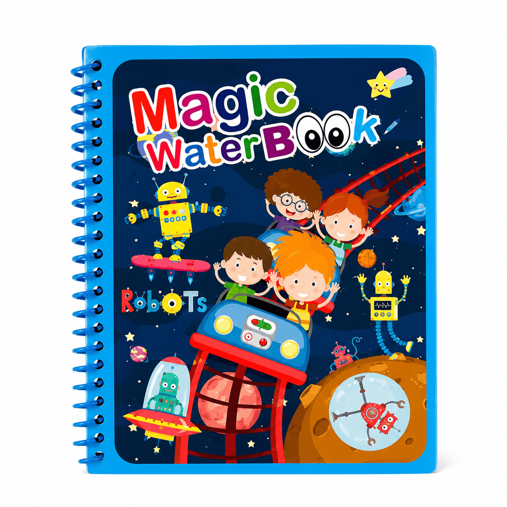 Montessoriland Montessori-Wassermalbuch mit Wasserstift
