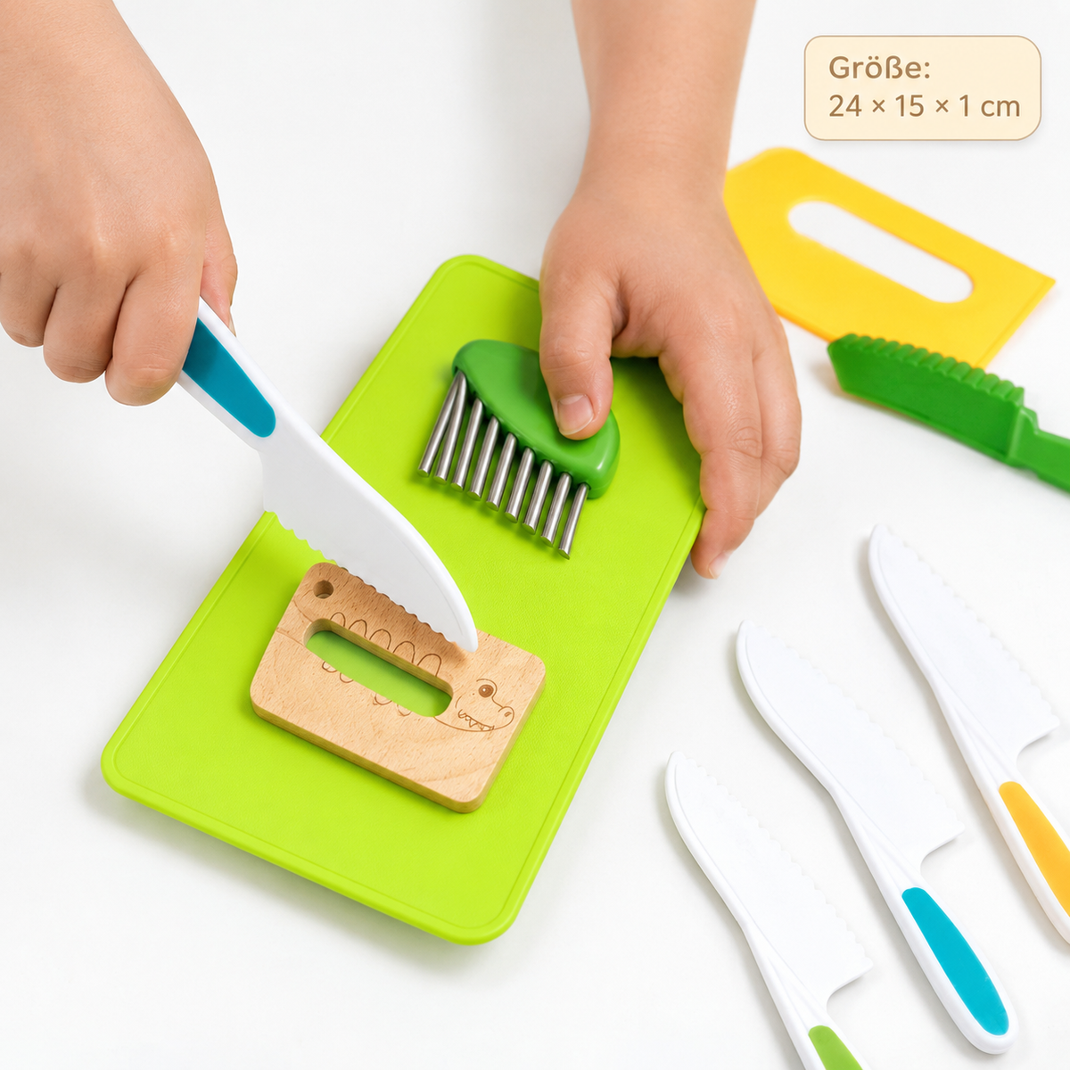 Toddlers Chef Set – Encourage your kids to have fun in the kitchen - Entrain de jouer, mais avec les caractéristiques