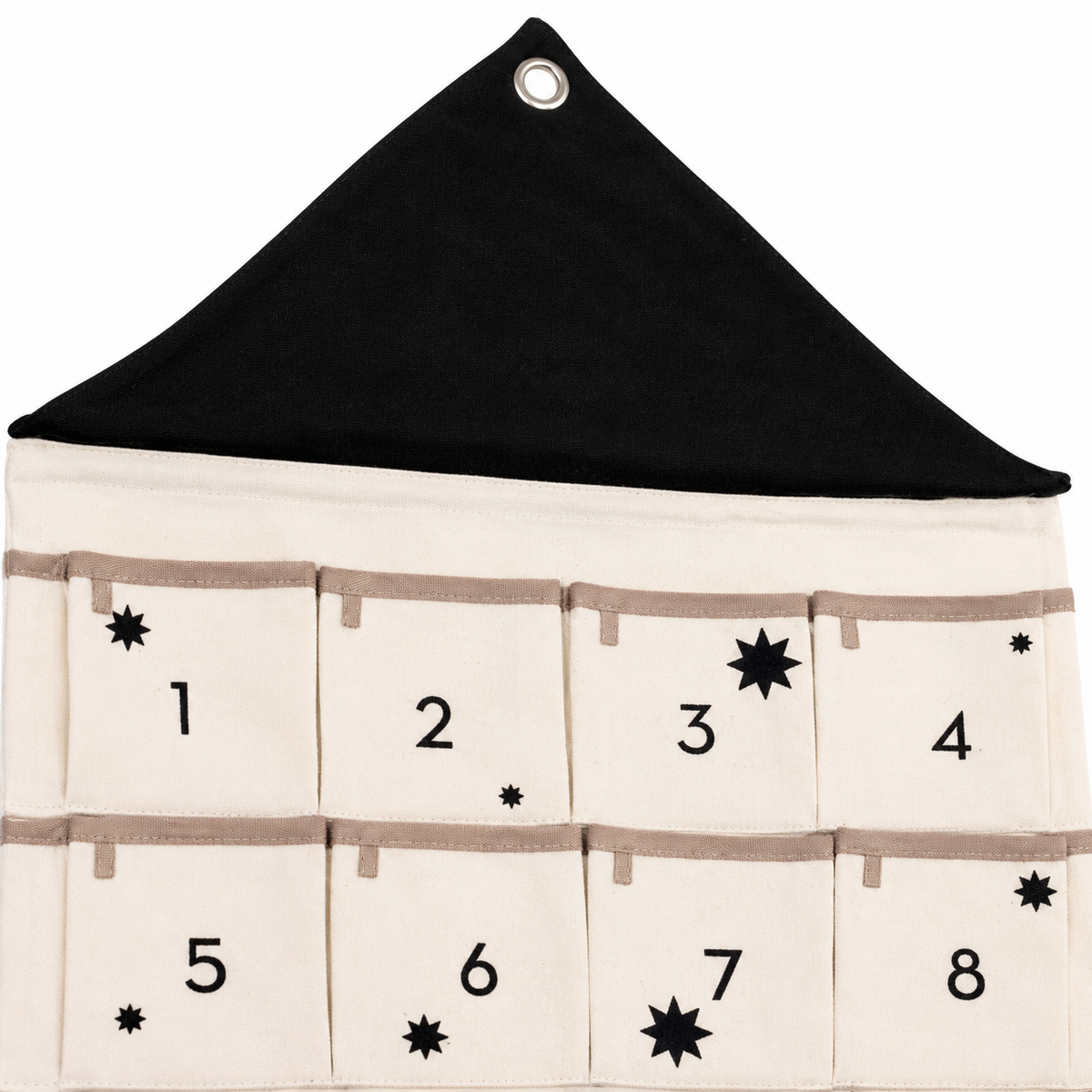 Toddlers Christmas Calendar – Count down to Christmas with joy and surprises! - Black - Close up