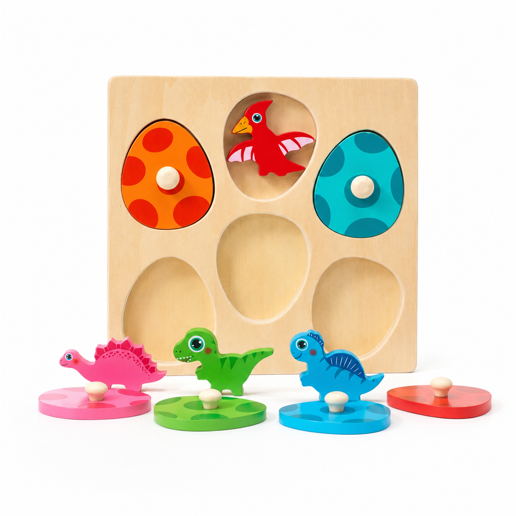 Toddlers Dino Eggs Puzzle - PackShot Principal