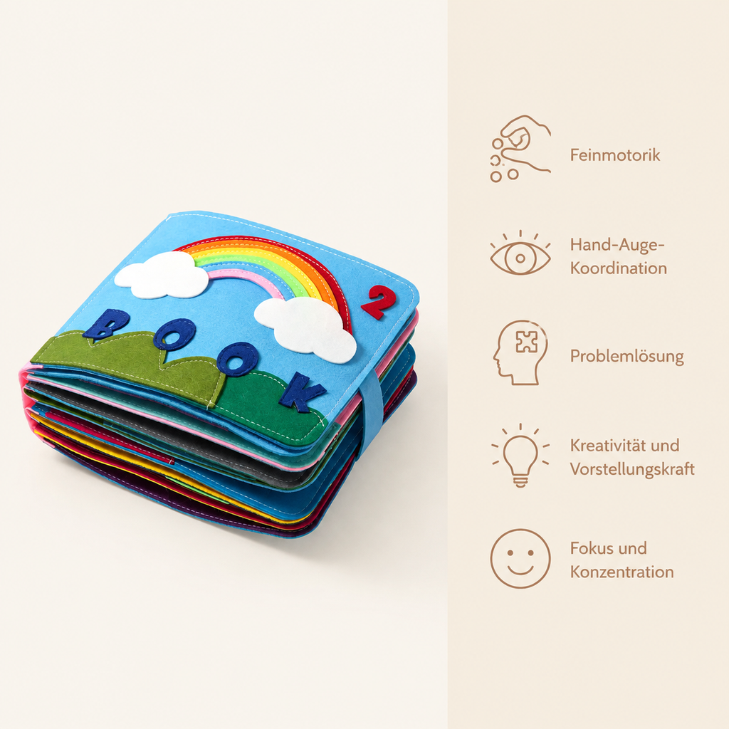 Toddlers Felt Board Books - Fantasy - Avec Bénéfices