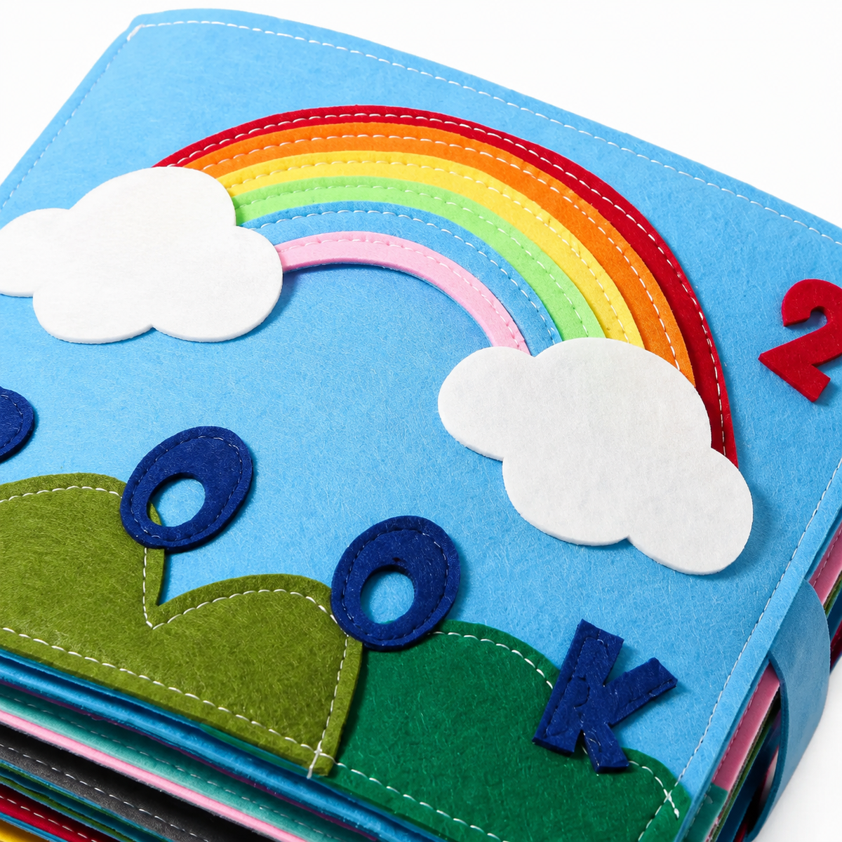 Toddlers Felt Board Books - Fantasy - Close up