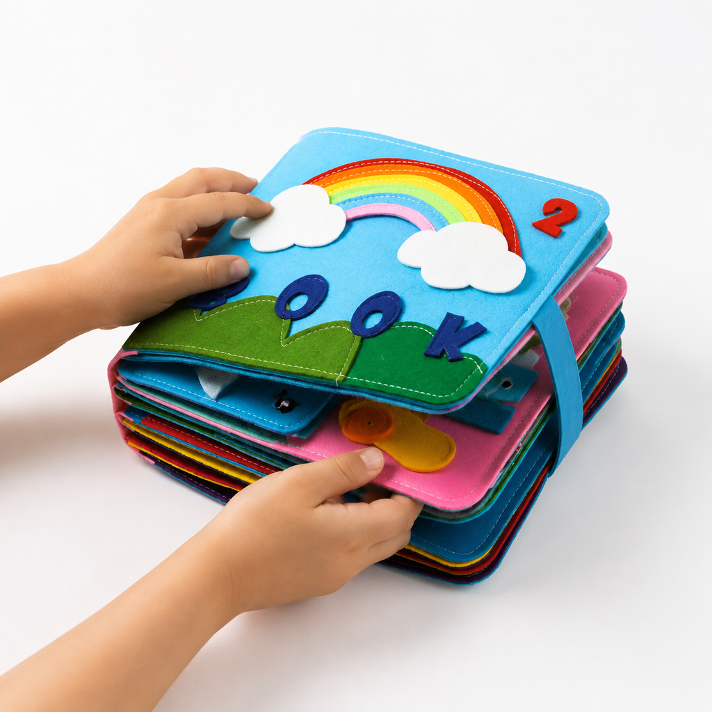 Toddlers Felt Board Books - Fantasy - Entrain de jouer, mais avec les caractéristiques