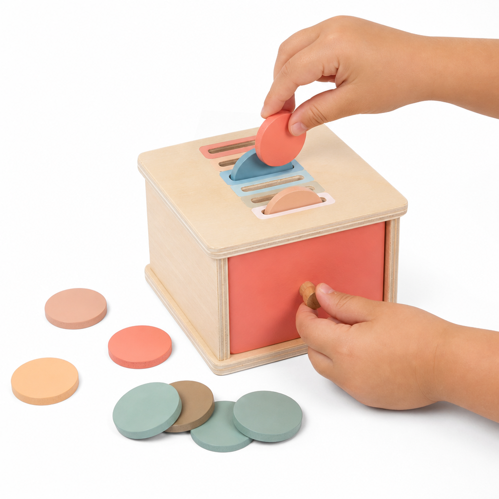Wooden Color Shape Sorting Toys Drawer Box Busy Board Matching Game Fine Motor Sensory Toys Montessori Learning For Baby Gifts - Entrain de jouer, mais avec les caractéristiques